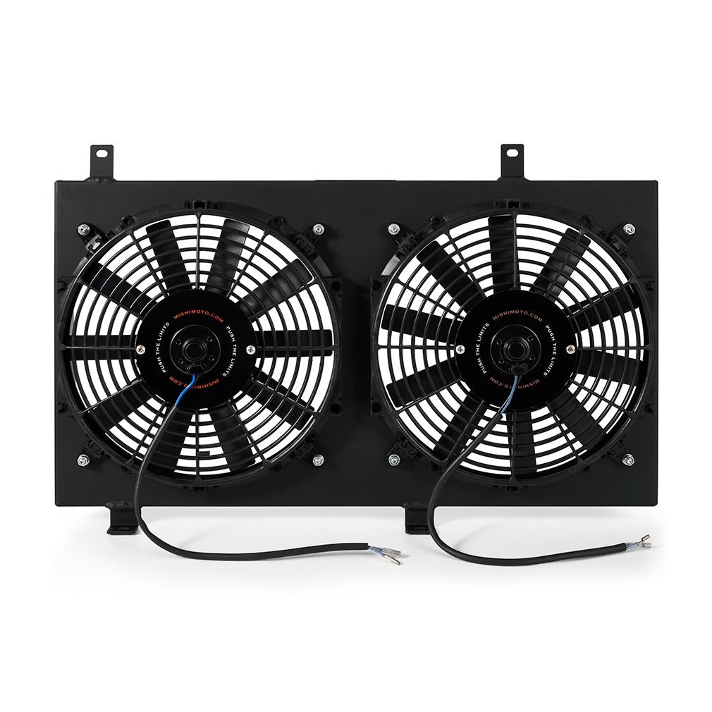 Mishimoto Performance Aluminum Fan Shroud Kit, Black for Mazda RX-8 SE3P (2004-2008)