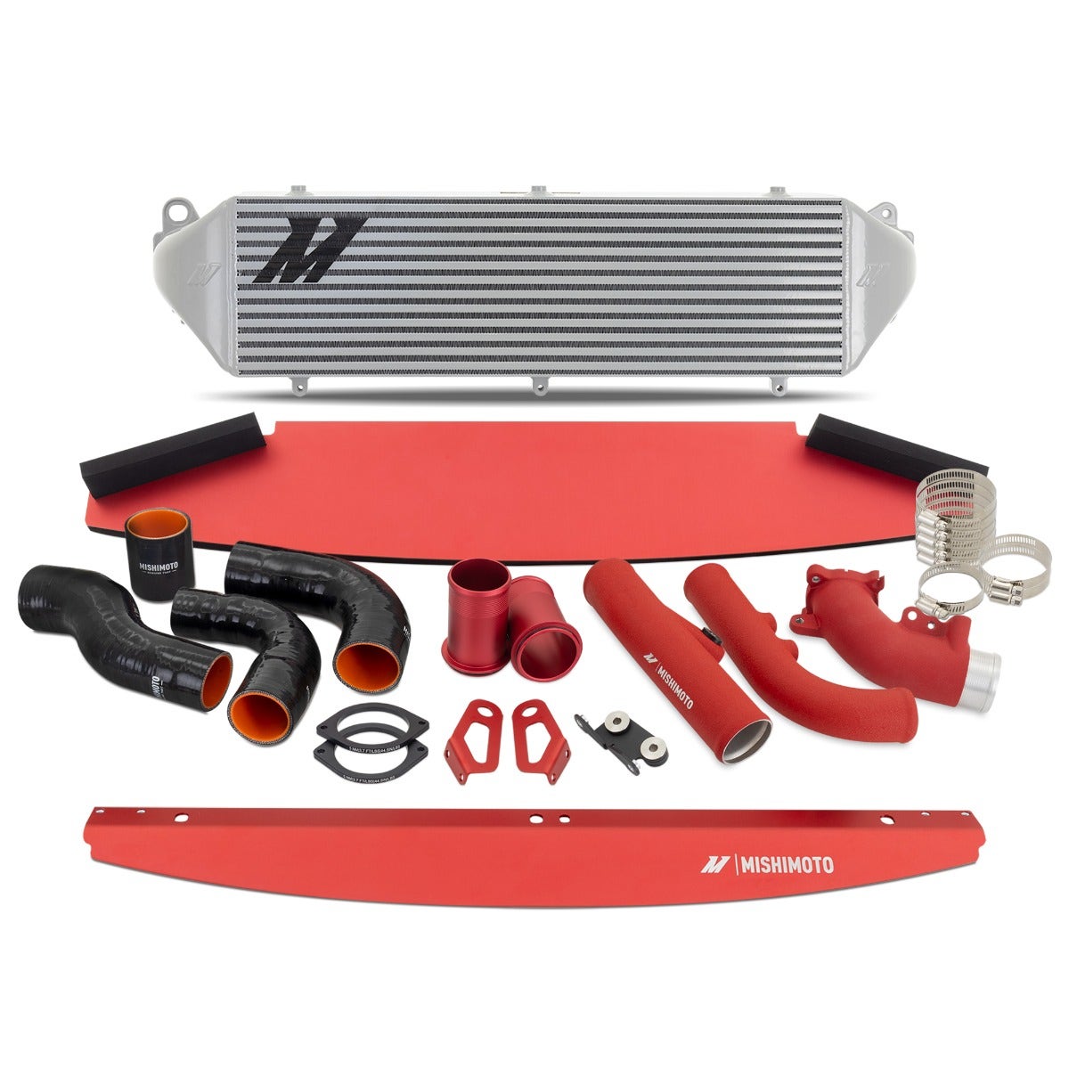 Mishimoto Intercooler Kit, Silver/Red for Toyota GR Corolla (2023+)