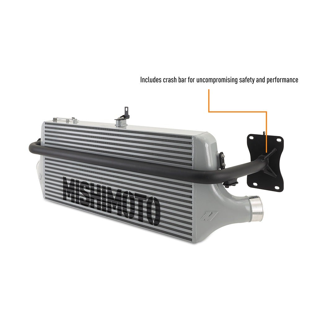 Mishimoto Front Mount Intercooler Kit, Silver/Black, w/ Intake for Subaru WRX/STI VB (2022+)