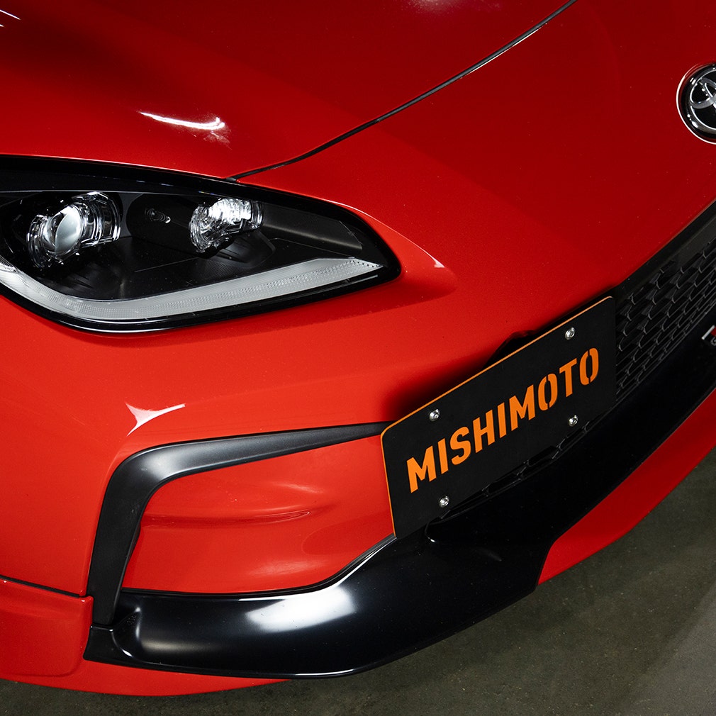Mishimoto License Plate Relocation Kit for Toyota/Subaru GR86/BRZ ZN8 (2022+)