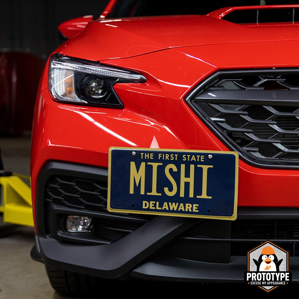Mishimoto License Plate Relocation Kit for Subaru WRX/STI VB (2022+)