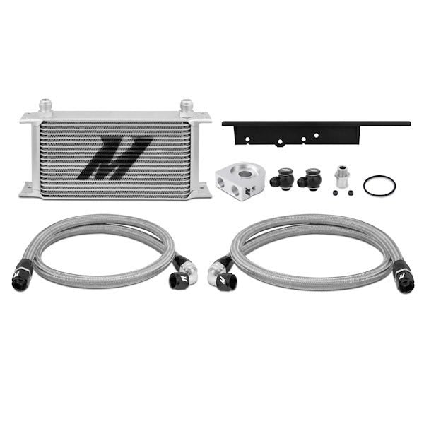 Mishimoto Oil Cooler Kit, Silver for Nissan/Infiniti 350Z/G35 Z33/V35 (2003-2009, 2003-2007)