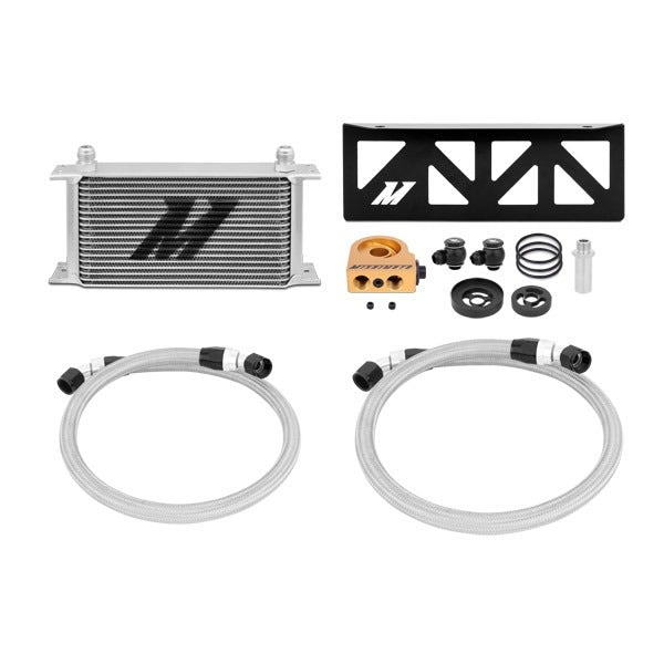 Mishimoto Oil Cooler Kit, Silver, Thermostatic for Toyota/Subaru 86/FR-S/BRZ ZN6 (2013-2021)