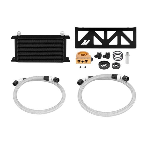 Mishimoto Oil Cooler Kit, Black, Thermostatic for Toyota/Subaru 86/FR-S/BRZ ZN6 (2013-2021)