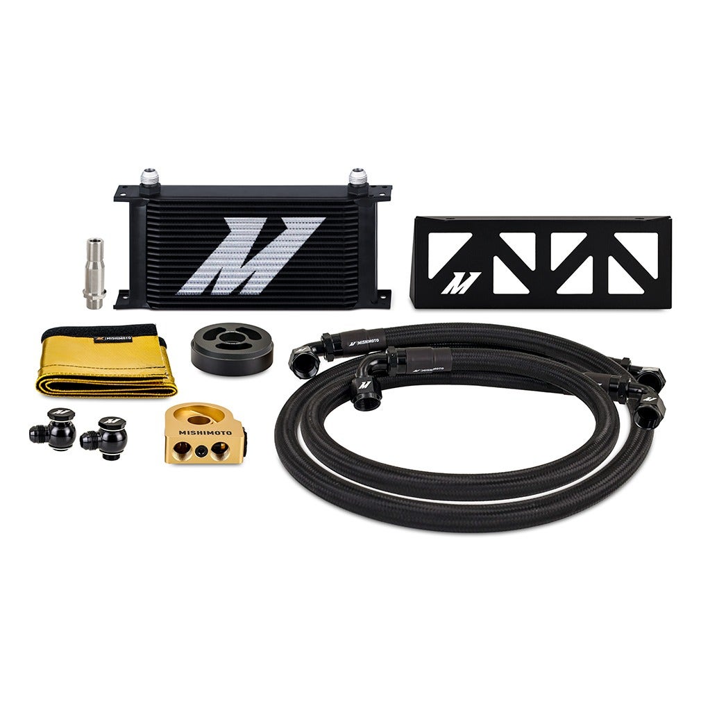 Mishimoto Oil Cooler Kit, Black, Thermostatic for Toyota/Subaru GR86/BRZ ZN8 (2022+)
