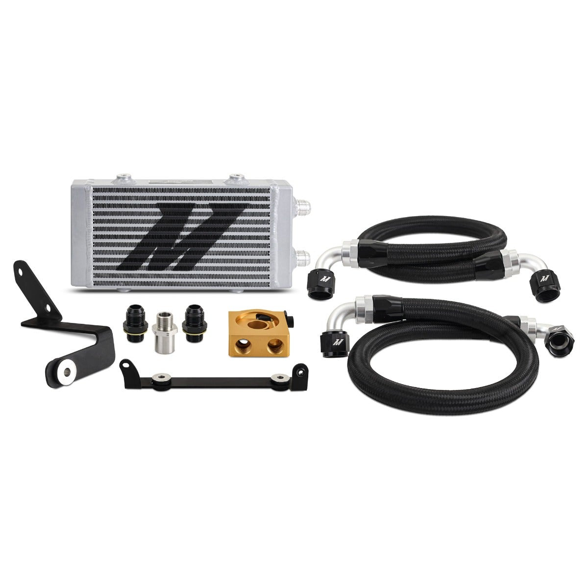 Mishimoto Oil Cooler Kit, Silver, Thermostatic for Toyota GR Corolla (2023+)