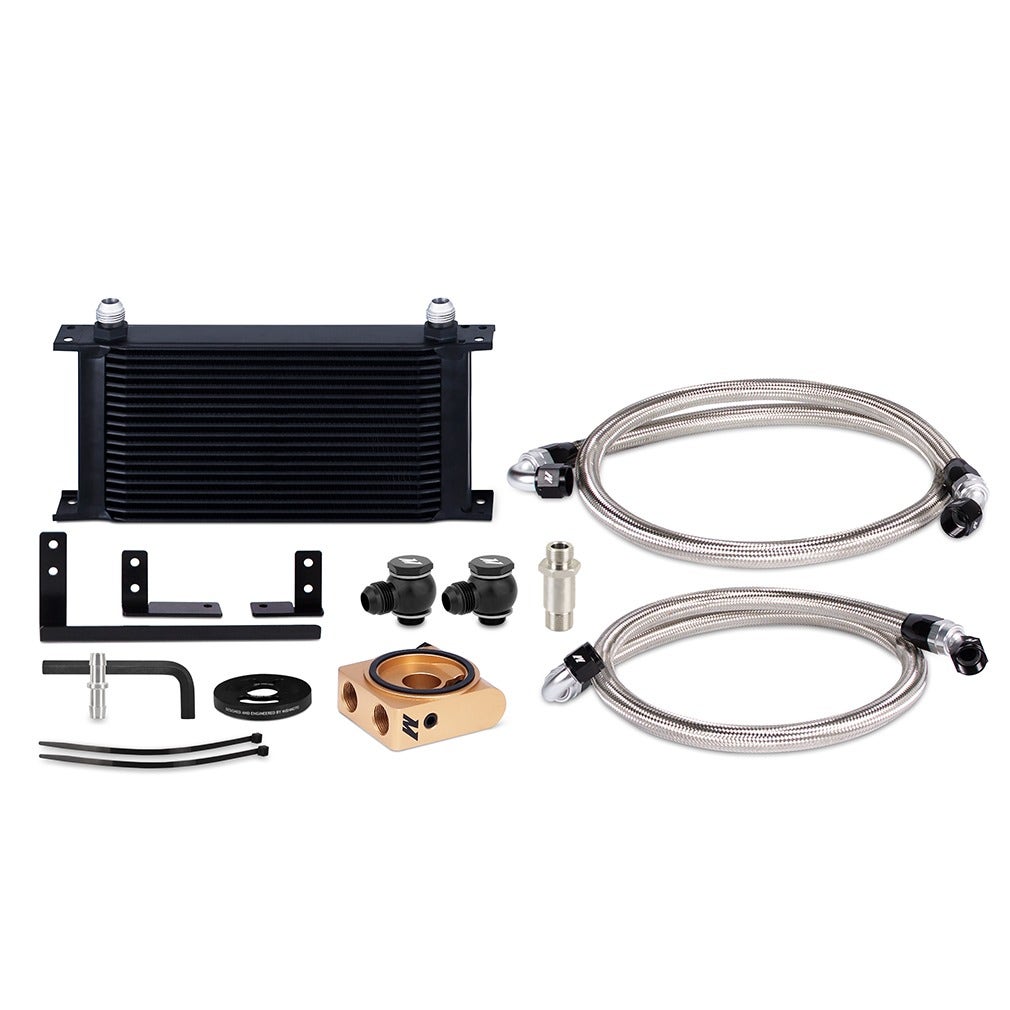 Mishimoto Oil Cooler Kit, Black, Thermostatic for Mazda MX-5 Miata ND (2019+)