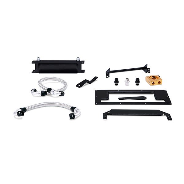 Mishimoto Oil Cooler Kit, Black, Thermostatic for Mazda MX-5 Miata NB (1999-2005)