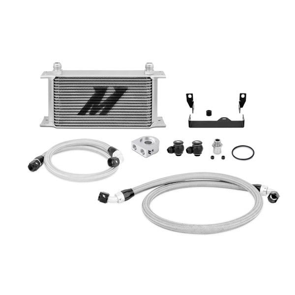 Mishimoto Oil Cooler Kit, Silver for Subaru WRX/STI GDB (2006-2007)