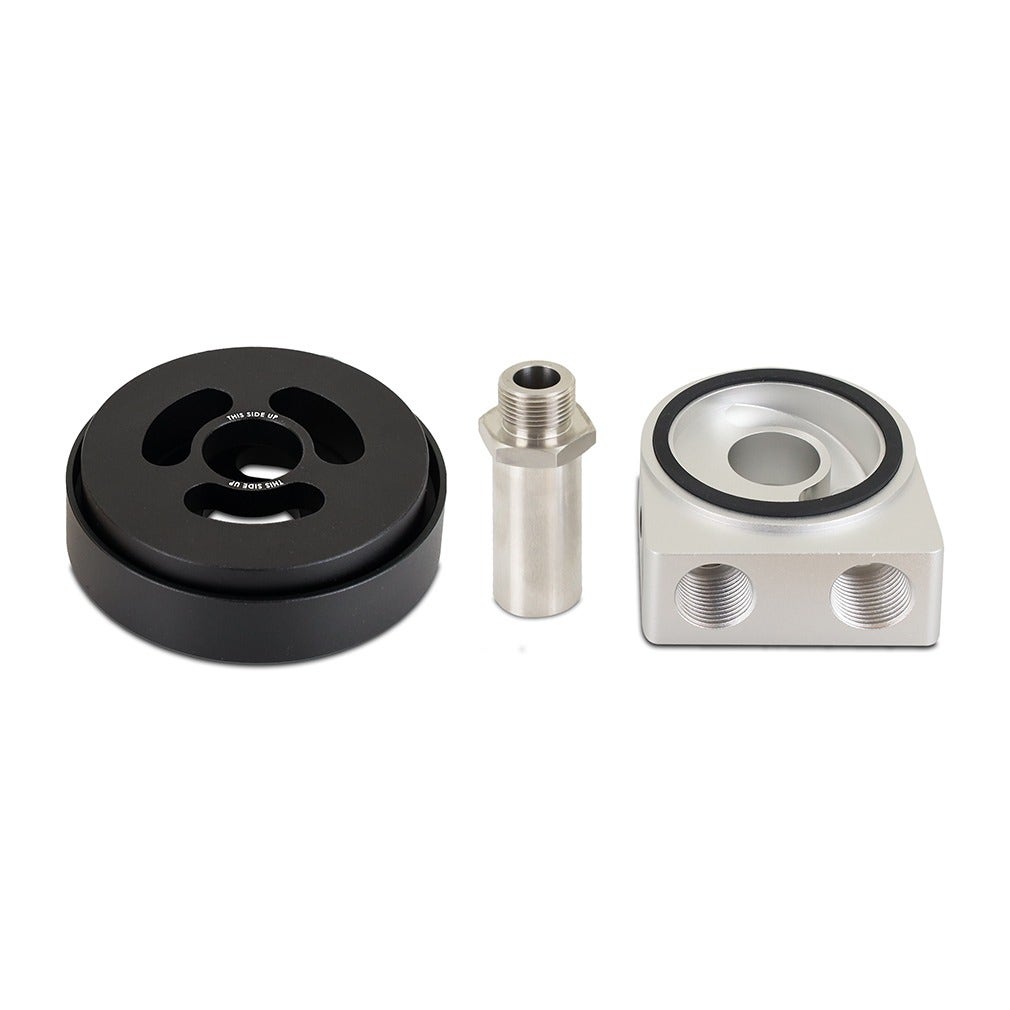 Mishimoto Oil Sandwich Plate Adapter, fits 2013+ Subaru BRZ / Toyota 86 / Scion FRS, Non-Thermostatic