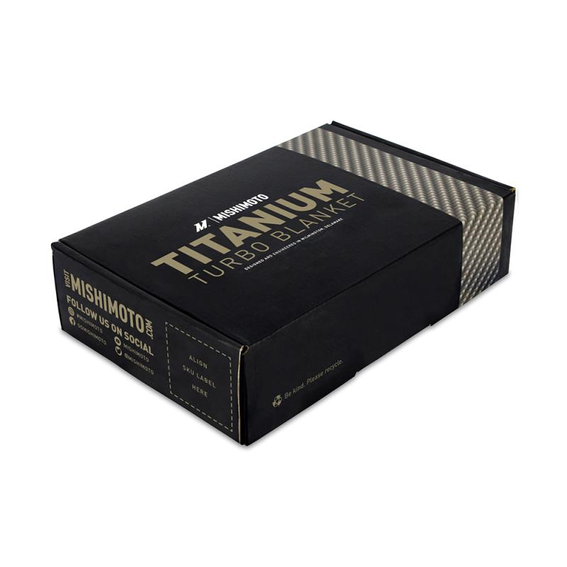Mishimoto Titanium Turbo Blanket for Subaru WRX/STI GDB/GRB/GVB/VAB (2001-2014, 2004-2017)