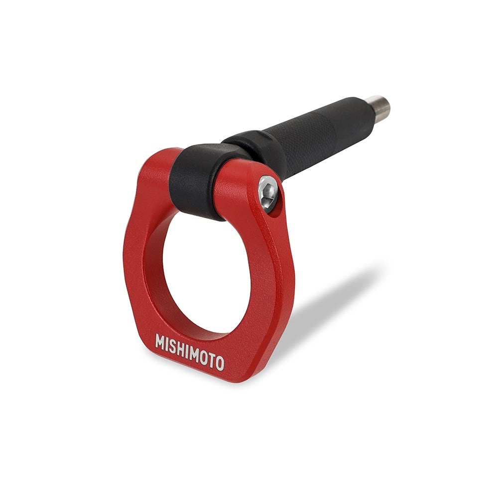 Mishimoto Racing Tow Hook, Red for Subaru WRX/STI GDB (2002-2007)