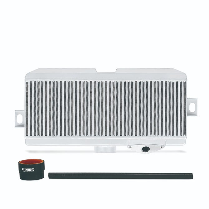 Mishimoto Performance TMIC, Black Hoses Silver Cooler for Subaru WRX/STI GRB/GVB/VAB (2008-2021)