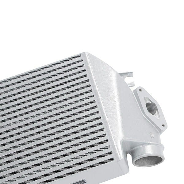 Mishimoto Top-Mount Intercooler, Silver Cooler Black Hoses for Subaru WRX/STI GRB/GVB (2008-2014)