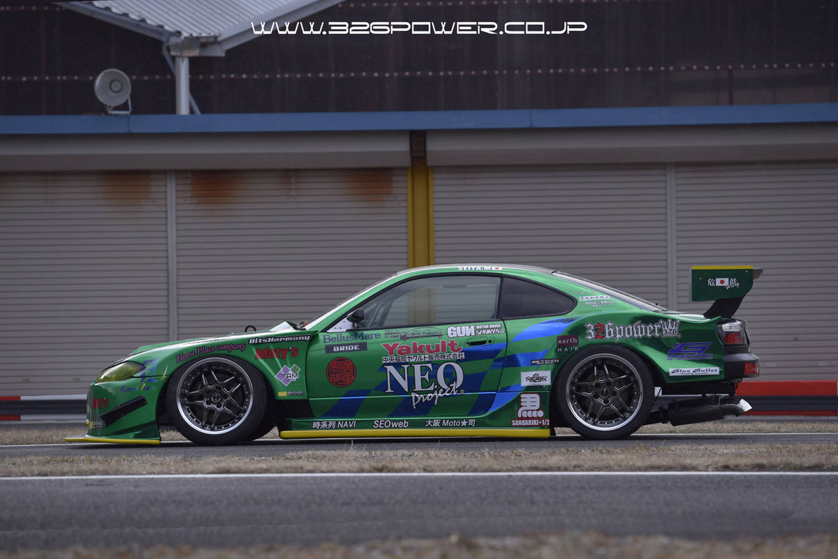 326 Power NEO GT Side step (side canard included) for Nissan Silvia S15