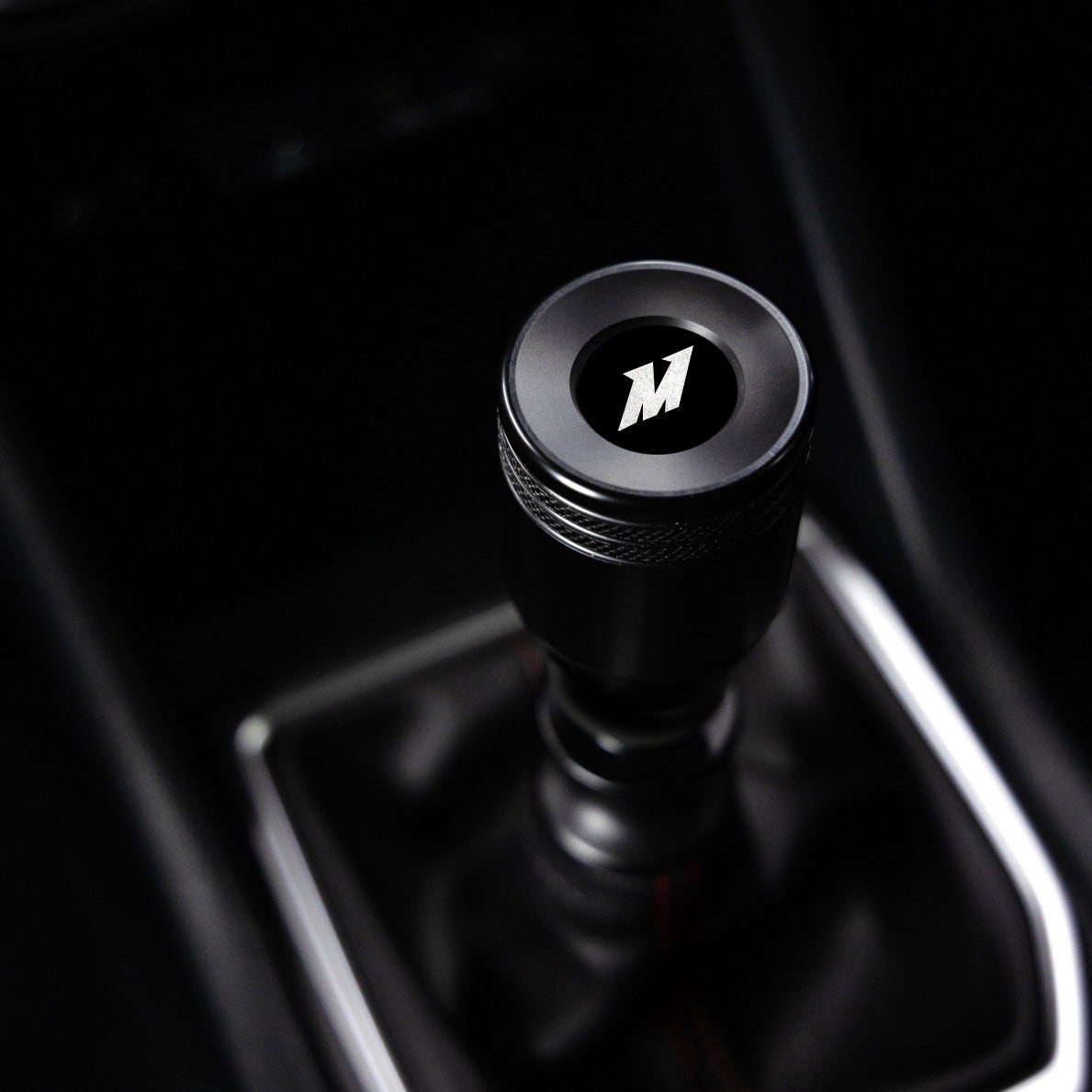 Mishimoto Shift Knob, Gunmetal, w/Black Core, Weighted for Subaru WRX/STI VB (2022+)