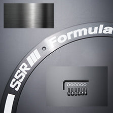SSR Formula Aero Plate 18-inch Brushed Black