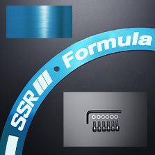 SSR Formula Aero Plate 18-inch Brushed Blue