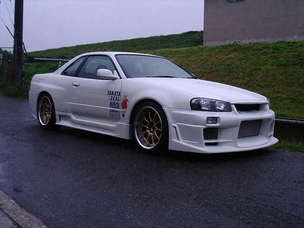 Aero Tech Japan RANDO SPORTS FB/SS/RB 3-Piece Body Kit for Nissan Skyline GT-R BNR34 (1999–2002)