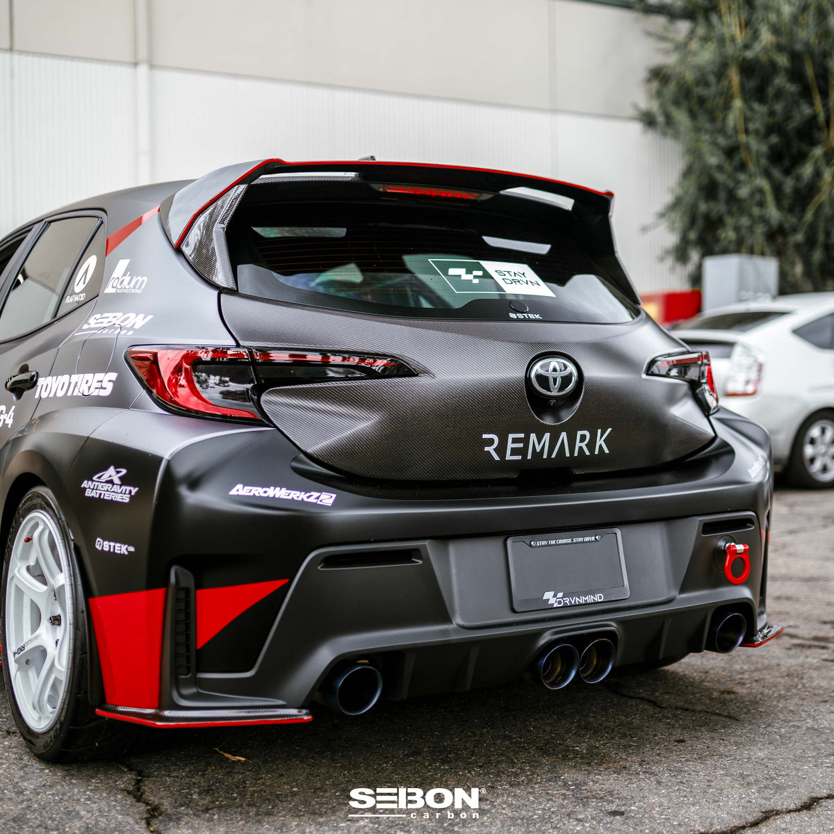 Seibon OEM-Style Carbon Fiber rear spoiler for Toyota GR Corolla (2023-2026)