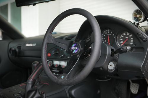 Nardi x HKS Deep Corn Steering Wheel - 340mm