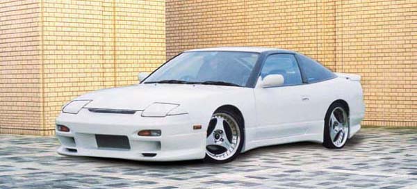 Aeropalace 180SX Type1 Front Bumper Spoiler for Nissan 180SX 180SX (1989-1998)