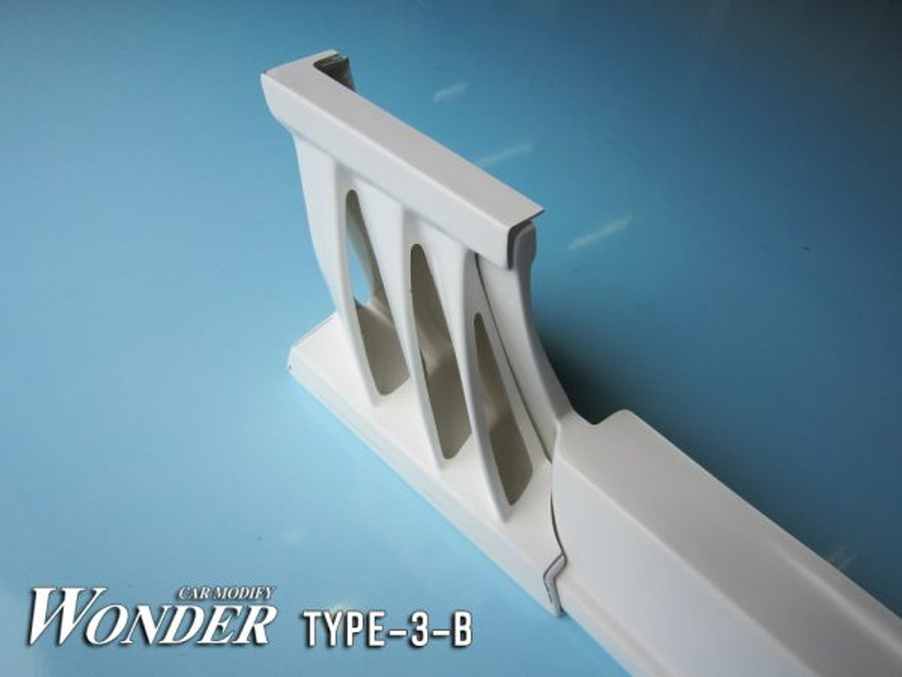 Car Modify Wonder Glare Side Skirts Option Type 3B - WITH DUCT HOLE (89-02 S13/14/15)