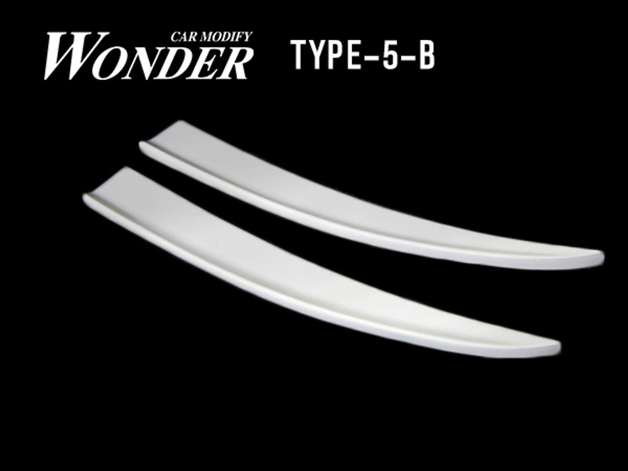 Car Modify Wonder Rear Bumper Option Type 5B (89-02 S13/14/15)