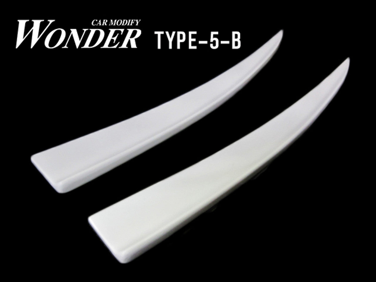 Car Modify Wonder Rear Bumper Option Type 5B (89-02 S13/14/15)