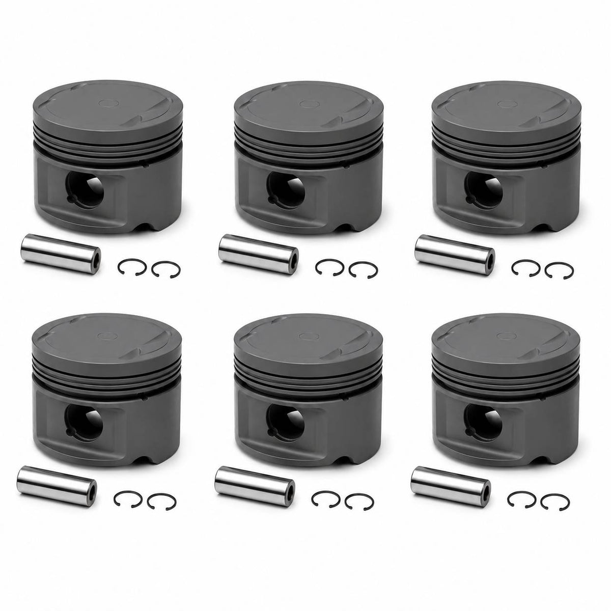 Supertech Forged Piston Kit (RB20) for Nissan Skyline / Cefiro / Laurel (RB20, hydraulic lifter) R32/A31/C33