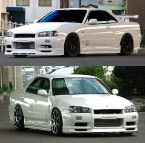 URAS Type-R Front Bumper (98-02 R34)