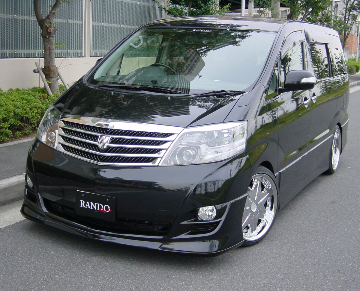 Aero Tech Japan RANDO Style Rear Mirror Cover for Toyota Alphard 10 Series MS/AS (Late) (2005–2007)