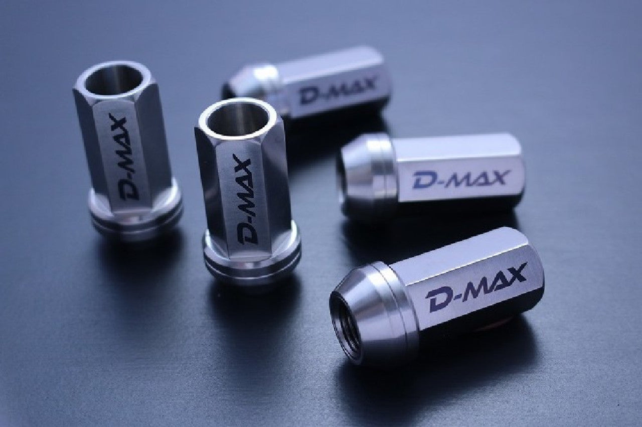 D-MAX Titanium Lug Nut Set - M12x1.25