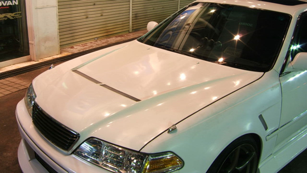 Car Modify Wonder Shadow Vented Hood for Mark II (96-01 JZX100)