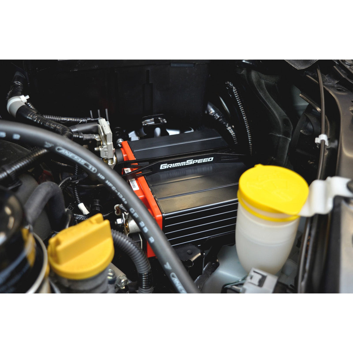 GrimmSpeed Lightweight Battery Mount Kit - 2008-21 Subaru WRX, 2008-21 Subaru STI for Subaru WRX/STI GRB/GVB/VAB (2008-2021)