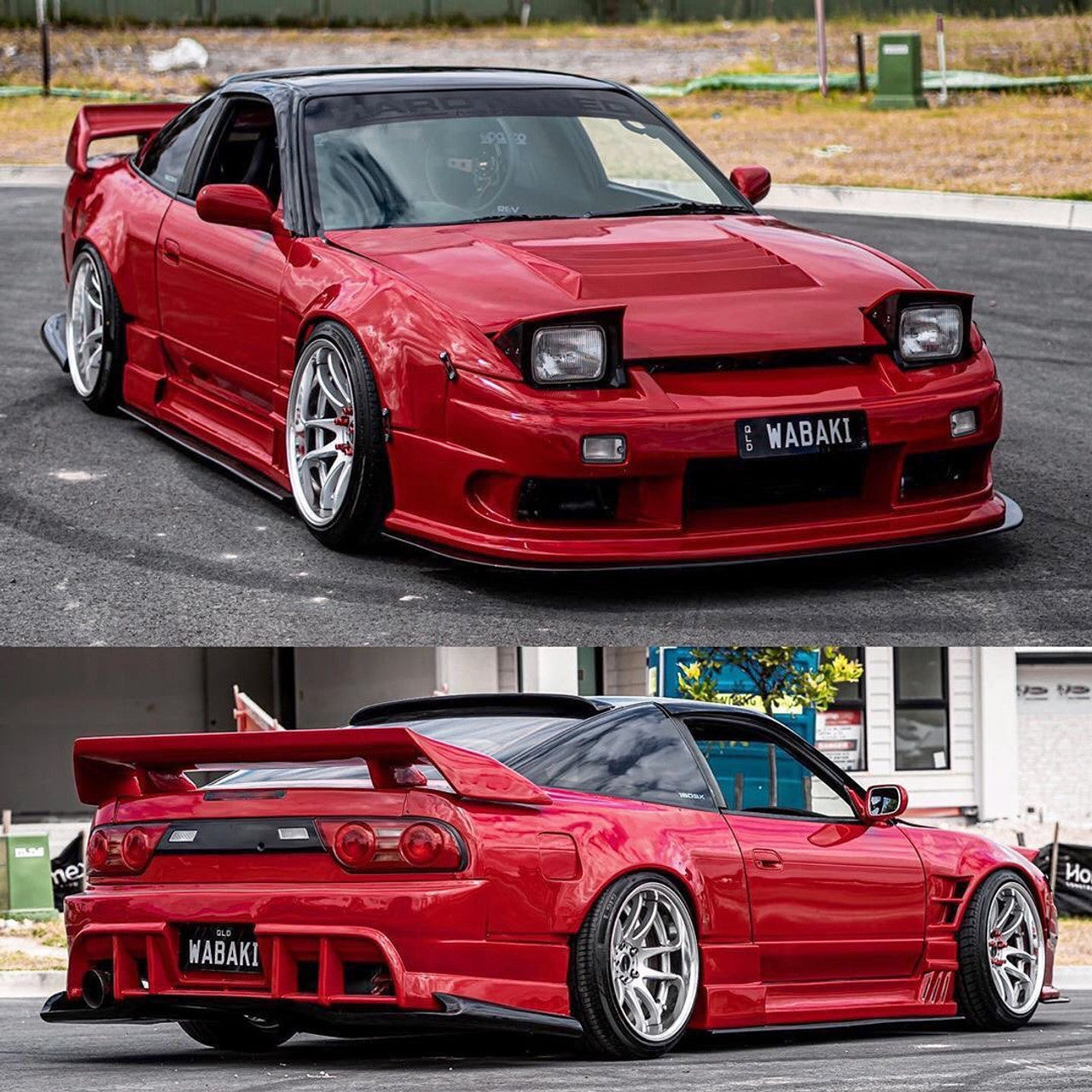 Origin Lab Fujin Side Skirts for 180sx/Silvia (89-94 S13)