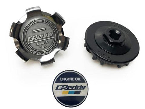 GReddy Type-B Oil Filler Cap - Chrome (Nissan/Honda)