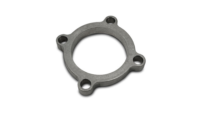 Vibrant Mild Steel Turbo Outlet Flange for T3 4 Bolt Outlet without Internal Wastegate (suits 2.5" O.D. tubing)
