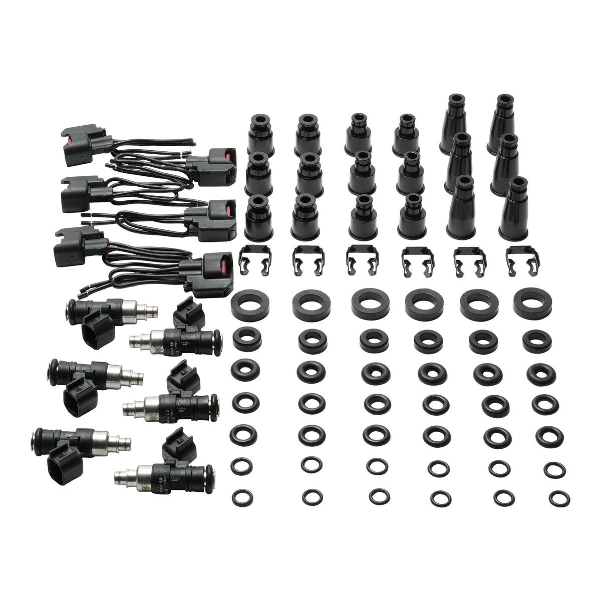 DeatschWerks 1000cc 6 Cyl Universal Import Injector Kit
