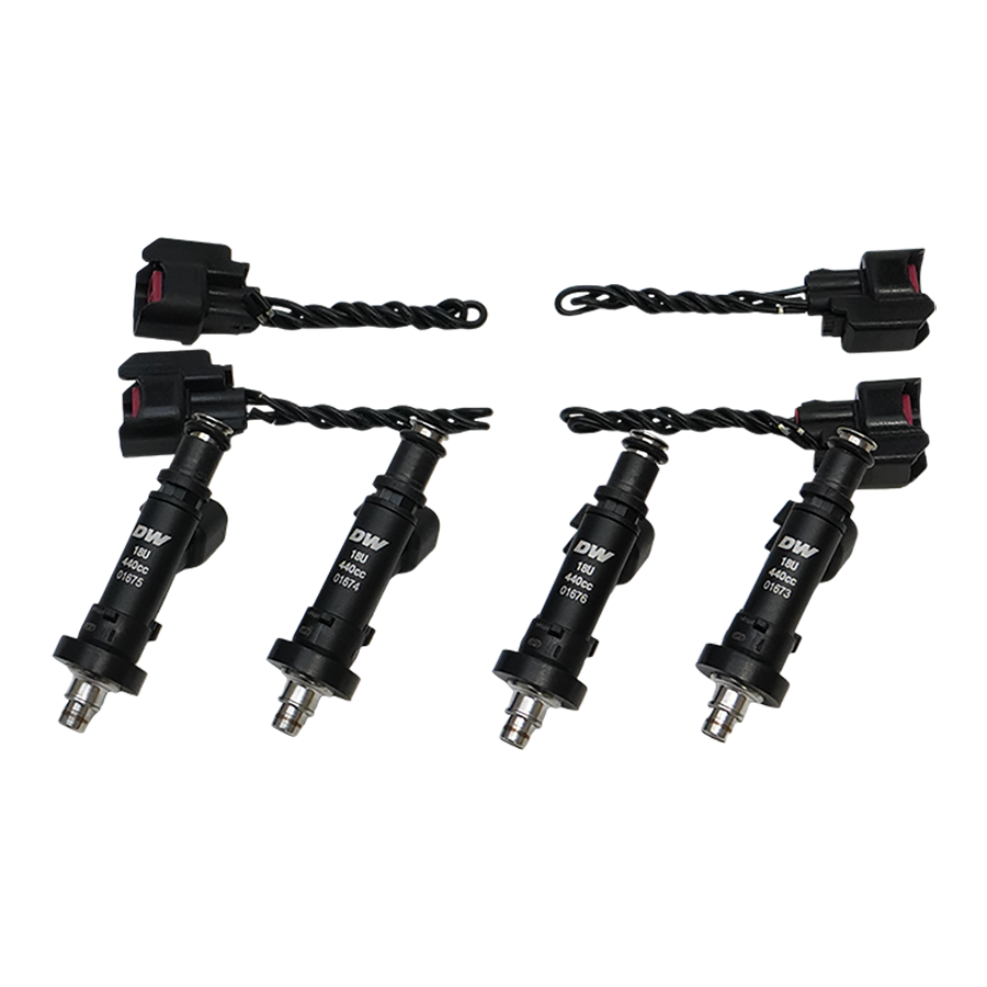 DeatschWerks 450cc Injectors for Honda/Acura Civic/Integra (B-series) EG/EK9/DC2