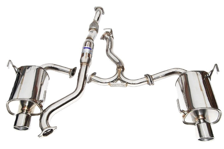 Invidia Forester XT Q300 Dual Rolled S.S.Tips Cat-back Exhaust for Subaru WRX/STI GRB/GVB (2008-2014)