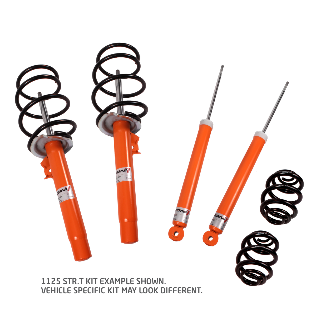 KONI STRT Kit (Front+Rear) Suspension Kit 1125-1022 for Honda Civic EK9 (1996-2000)