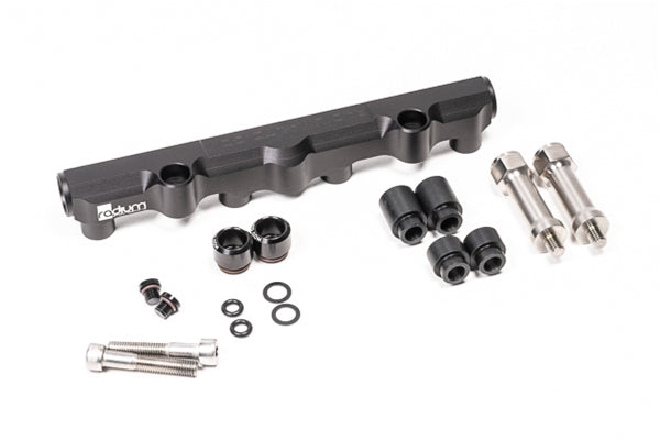 Radium Engineering Fuel Rail, Top Feed Conversion, Mazda 13B-REW Secondary for Mazda RX-7 FD3S