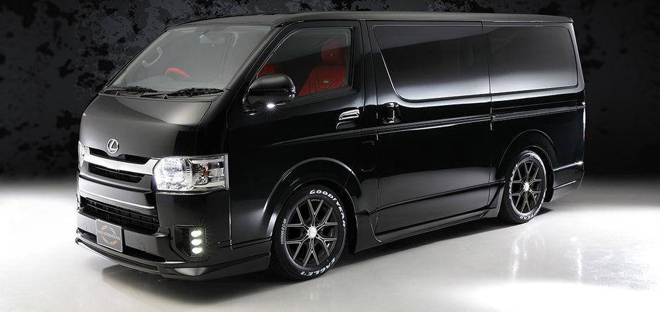 WALD Executive Line Stylish Grille Cover for Toyota Hiace Narrow KDH/GDH/TRH20# (2013-, Type 4 onward)