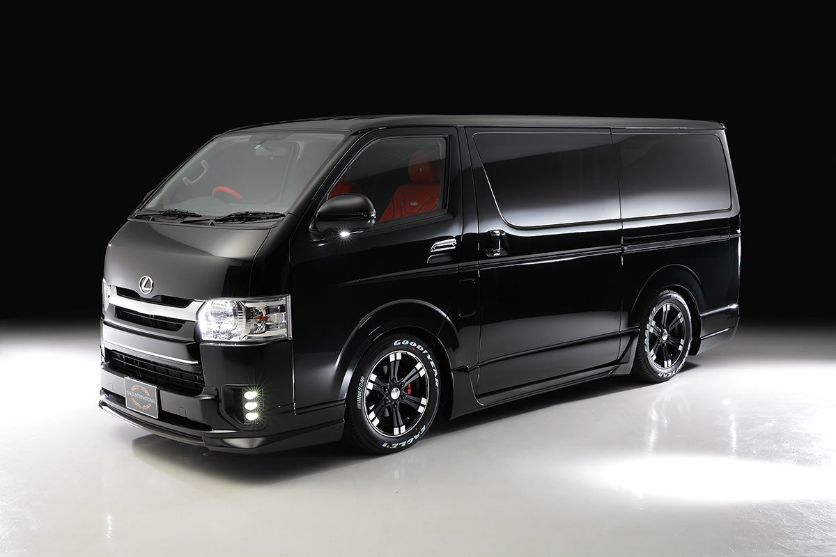 WALD Executive Line Stylish Grille Cover for Toyota Hiace Narrow KDH/GDH/TRH20# (2013-, Type 4 onward)