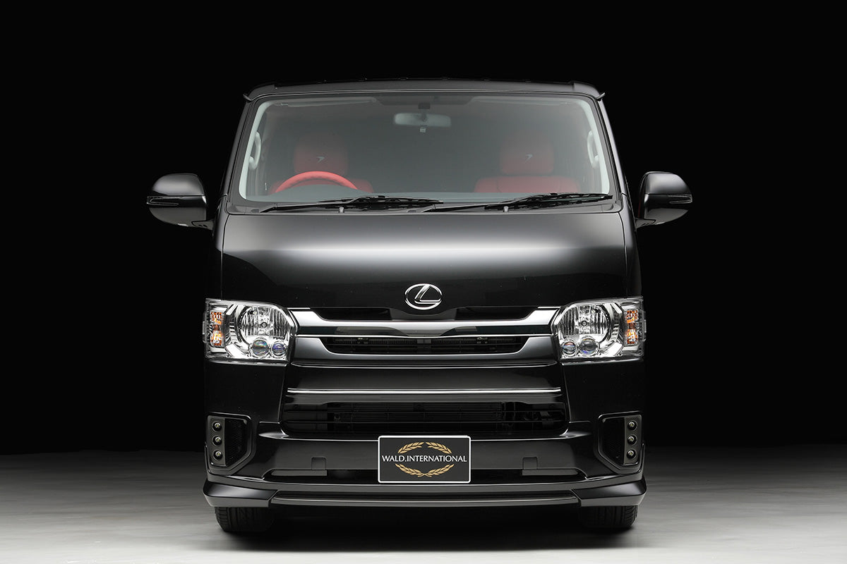 WALD Executive Line Stylish Grille Cover for Toyota Hiace Narrow KDH/GDH/TRH20# (2013-, Type 4 onward)