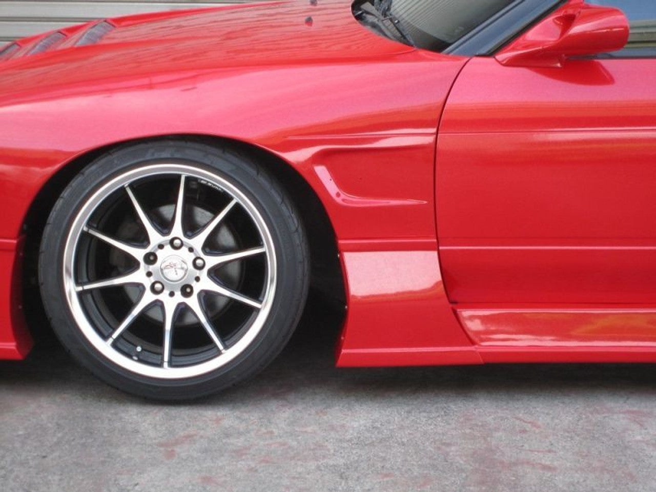 Car Modify Wonder - Glare Side Skirt Option Type 1C (89-02 S13/14/15)