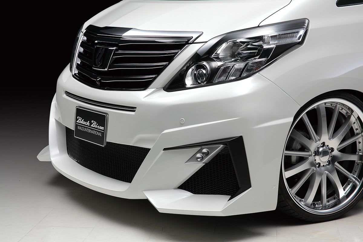 WALD Sports Line Black Bison Edition Combination KIT Seat Covers for Toyota Alphard ANH/GGH20/25W ATH20W (2011-2015, Facelift)