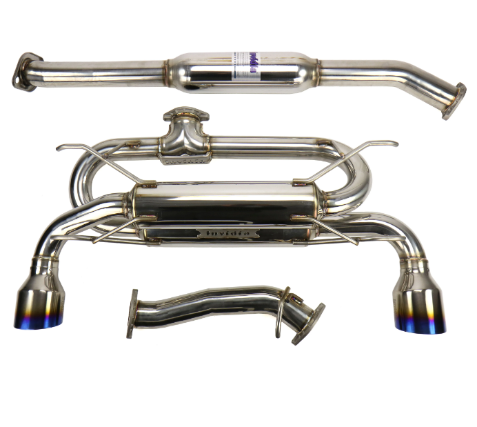 Invidia Gemini R400 Titanium Tips Cat-back Exhaust for Toyota/Subaru 86/FR-S/BRZ ZN6/ZN8 (2012+)