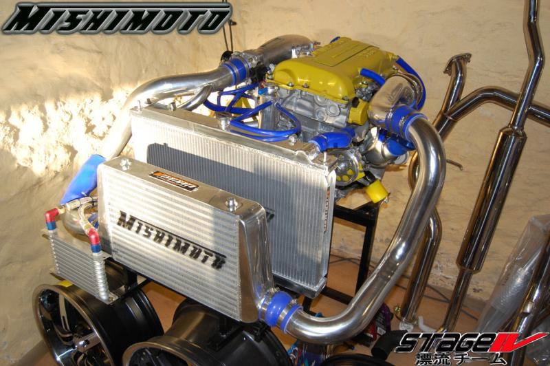 Mishimoto Performance Aluminum Radiator, fits Nissan 240SX SR20 Engine 1995-1998
